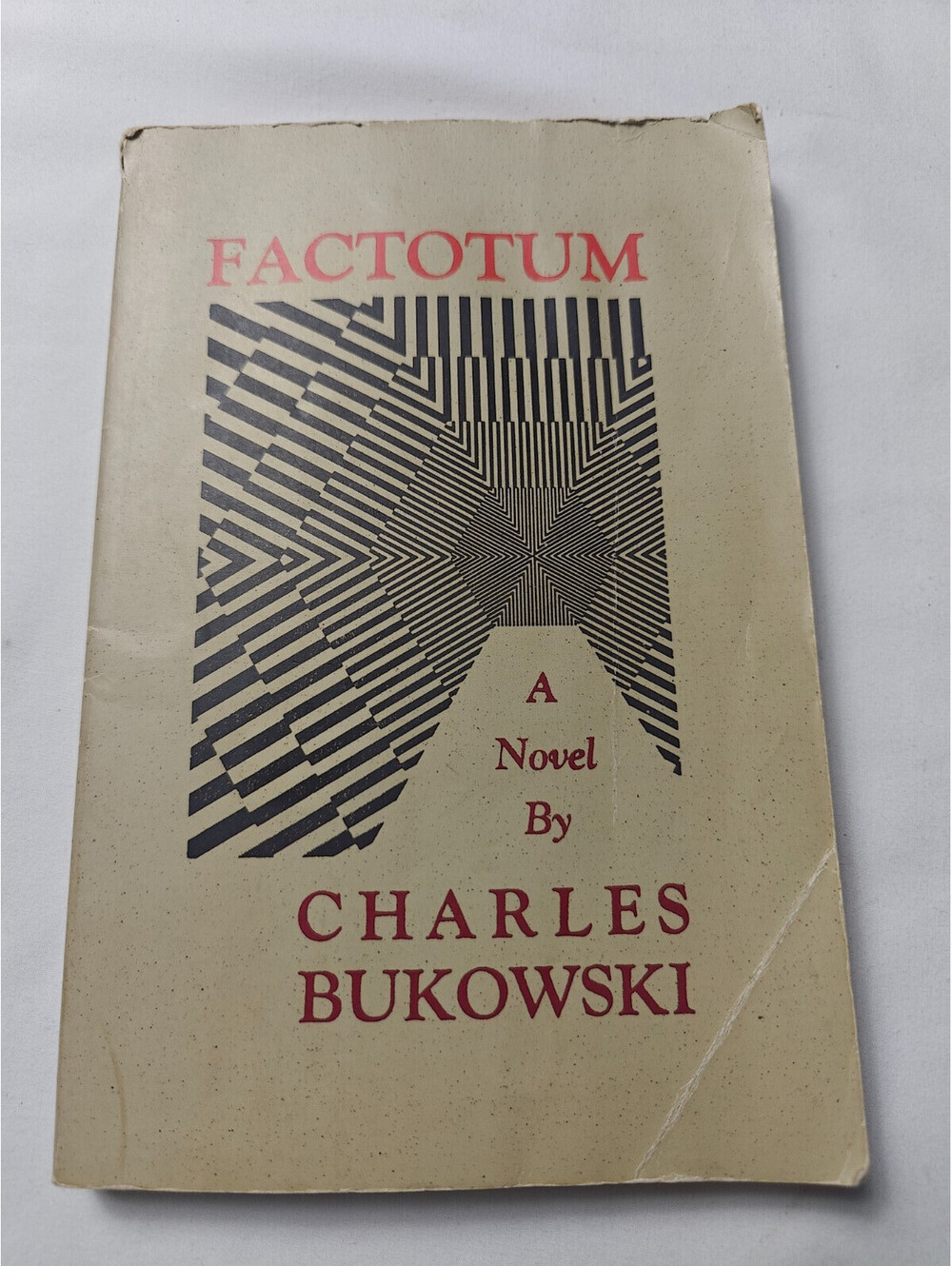 FACTOTUM Charles Bukowski Softcover Paperback Black Sparrow Press (1988)